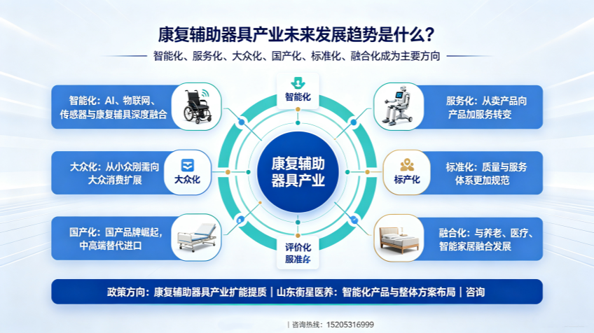 康复辅助器具产业未来发展趋势是什么？