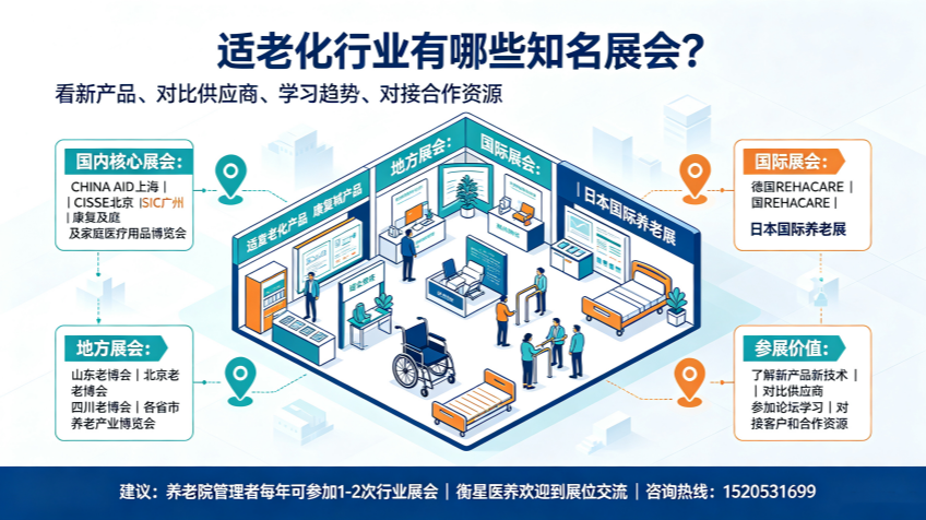 适老化行业有哪些知名展会？