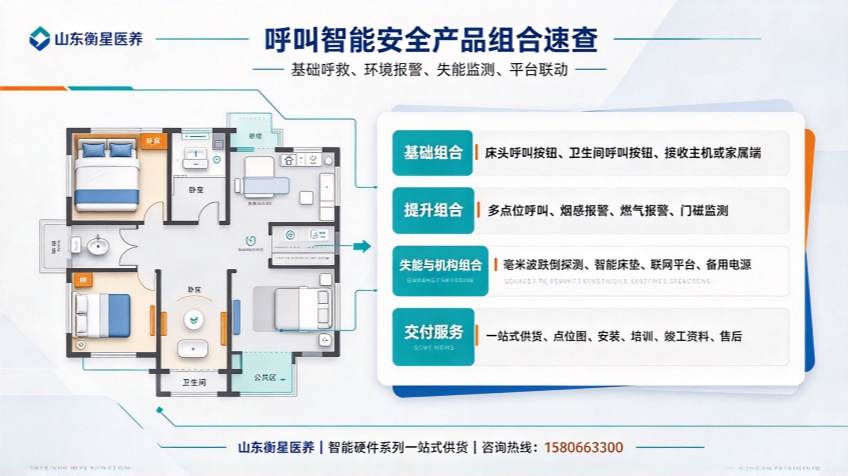山东衡星医养呼叫智能安全产品组合如何配置？