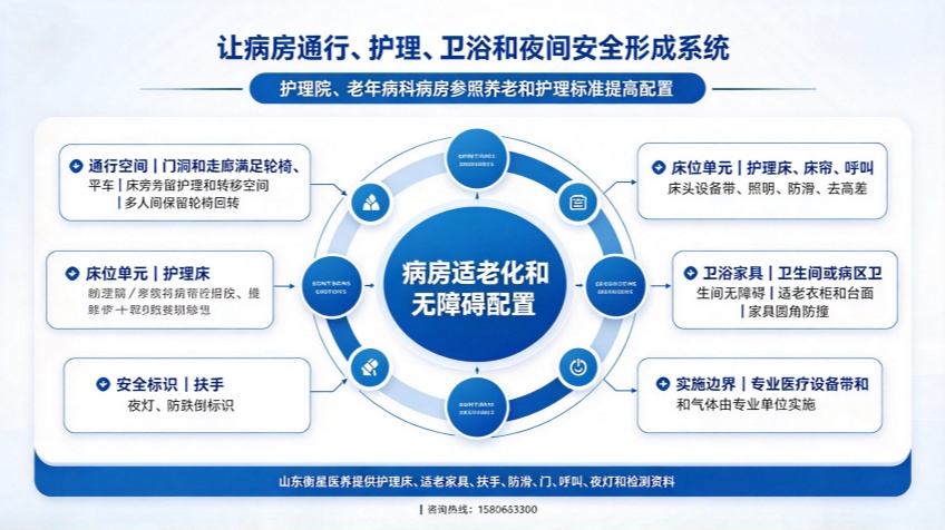 病房适老化和无障碍如何配置？