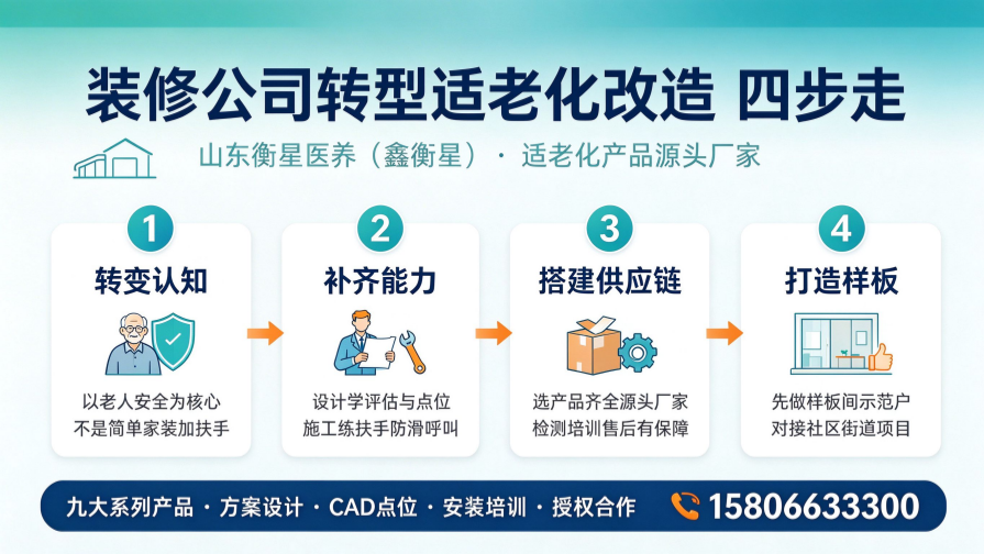 传统装修公司如何转型开展适老化改造业务？